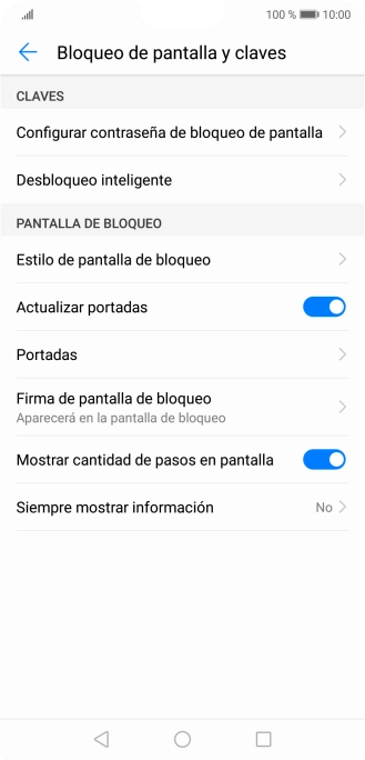 Pulsa la tecla de inicio para terminar y regresar a la pantalla de inicio.
