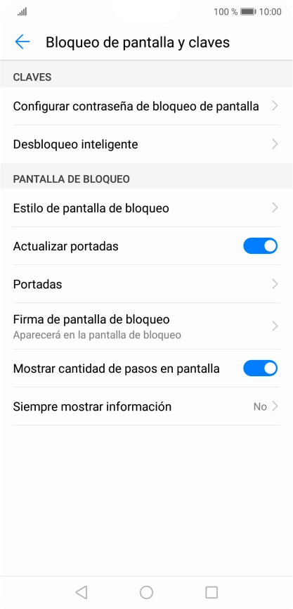 Pulsa la tecla de inicio para terminar y regresar a la pantalla de inicio.