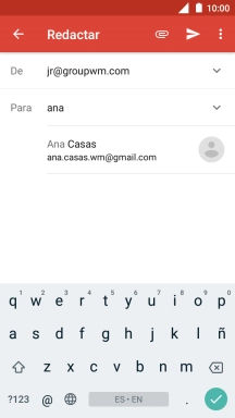 Pulsa el contacto deseado.
