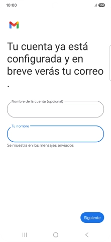 Pulsa Siguiente.