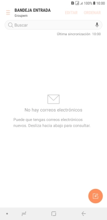 Desliza el dedo hacia la derecha desde la parte izquierda de la pantalla.