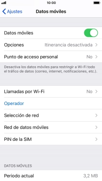Pulsa el indicador junto a 