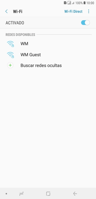 Pulsa el icono de menú.