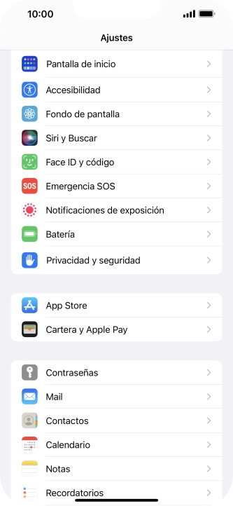 Pulsa Batería.