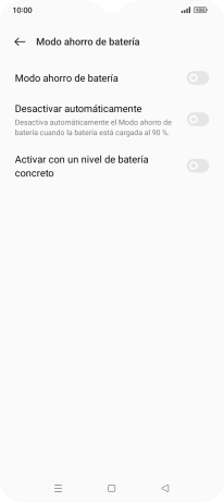 Pulsa el indicador junto a 