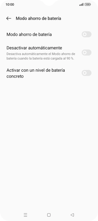 Pulsa el indicador junto a 