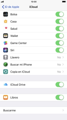 Pulsa el indicador junto a 