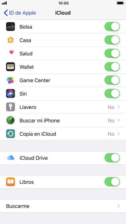 Pulsa el indicador junto a 