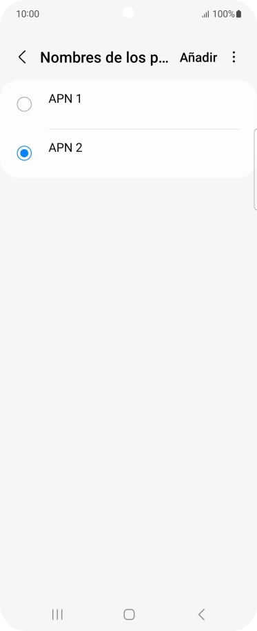 Pulsa la tecla de inicio para terminar y regresar a la pantalla de inicio.
