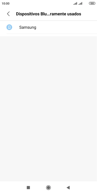 Pulsa la tecla de inicio para terminar y regresar a la pantalla de inicio.