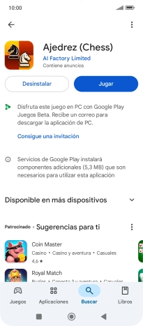 Pulsa la tecla de inicio para terminar y regresar a la pantalla de inicio.