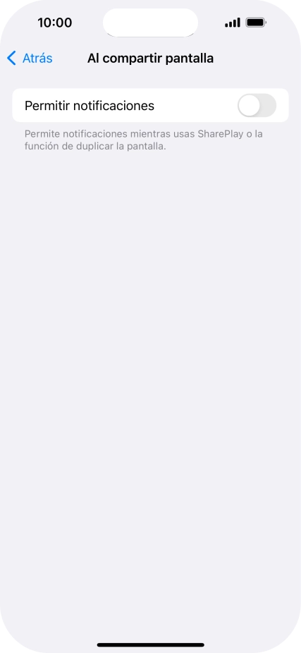 Pulsa el indicador junto a 