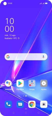Desliza dos dedos hacia abajo desde la parte superior de la pantalla. Desliza dos dedos hacia abajo desde la parte superior de la pantalla.