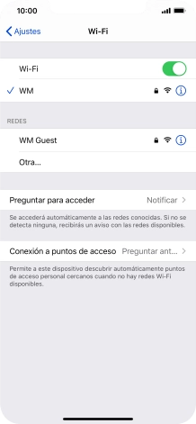 Desliza el dedo hacia arriba desde la parte inferior de la pantalla para terminar y volver a la pantalla de inicio.