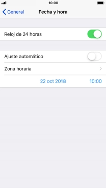 Pulsa el indicador junto a 