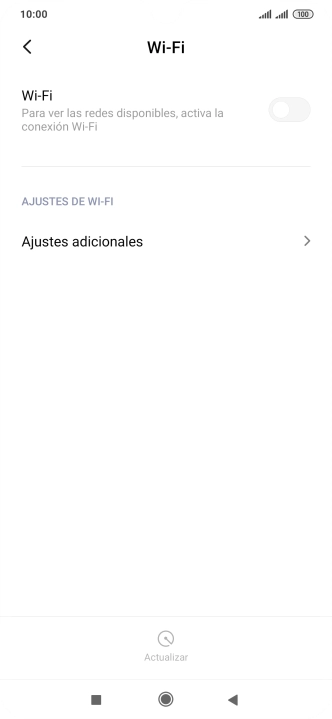 Pulsa el indicador junto a 