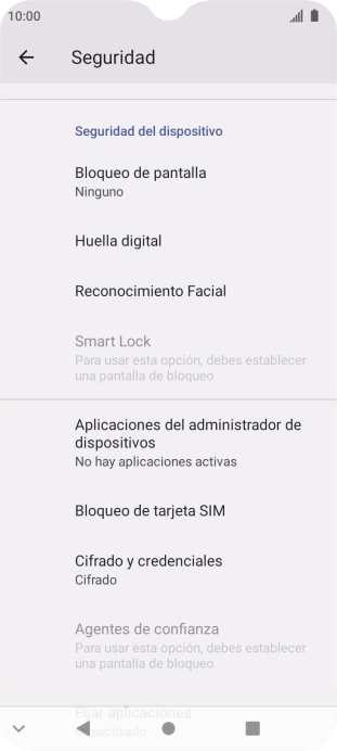 Pulsa la tecla de inicio para terminar y regresar a la pantalla de inicio.