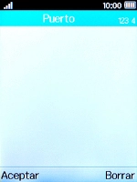 Introduce 80 y pulsa la tecla de selección izquierda.