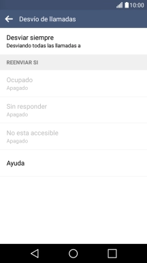Pulsa la tecla de inicio para terminar y regresar a la pantalla de inicio.