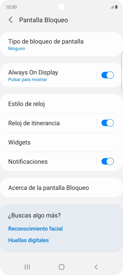 Pulsa la tecla de inicio para terminar y regresar a la pantalla de inicio.