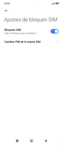 Pulsa el indicador junto a 