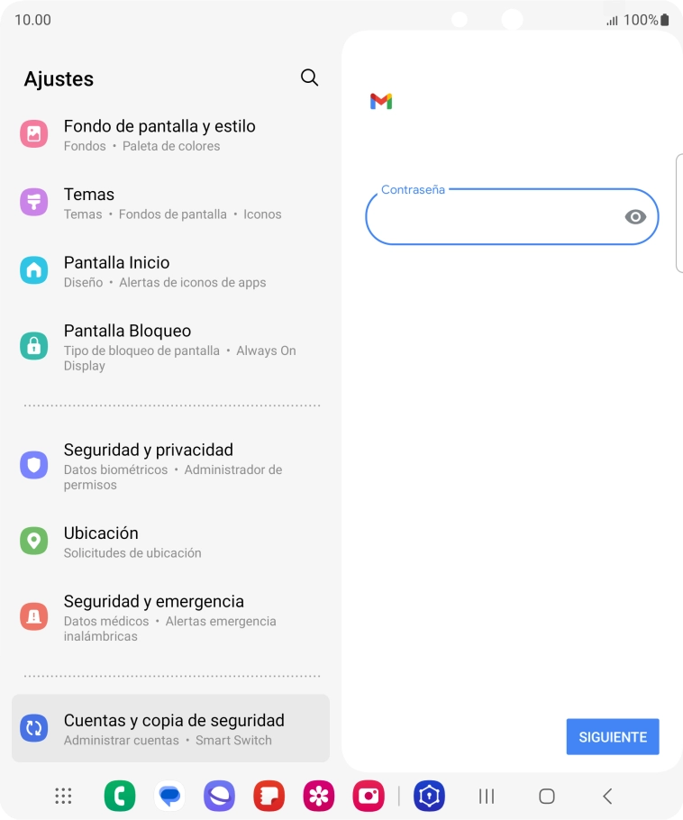 Pulsa SIGUIENTE.