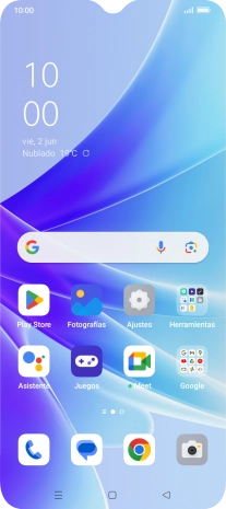Desliza dos dedos hacia abajo desde la parte superior de la pantalla. Desliza dos dedos hacia abajo desde la parte superior de la pantalla.