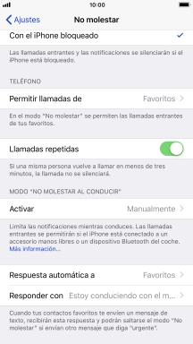 Pulsa el indicador junto a 