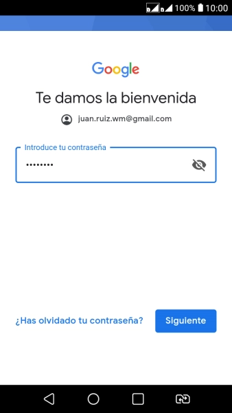 Pulsa Siguiente.