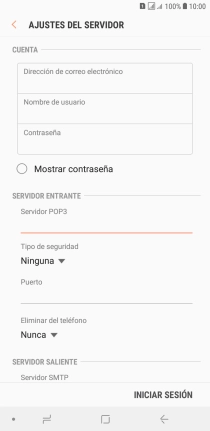 Pulsa la lista desplegable bajo 