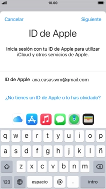 Pulsa Siguiente.