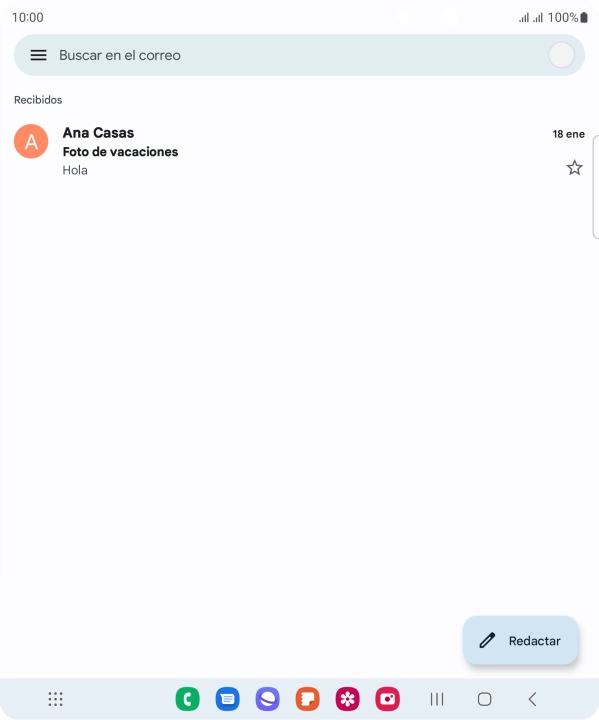 Pulsa el icono de perfil.