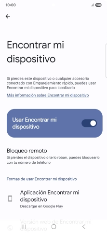 Pulsa la tecla de inicio para terminar y regresar a la pantalla de inicio.
