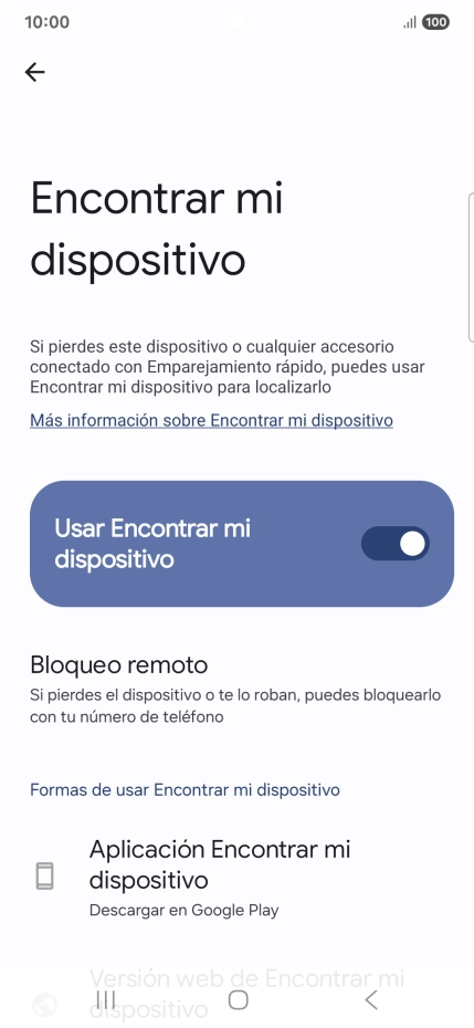 Pulsa la tecla de inicio para terminar y regresar a la pantalla de inicio.