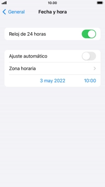 Pulsa el indicador junto a 