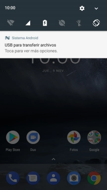 Pulsa el icono de conexiones. Pulsa el icono de conexiones.