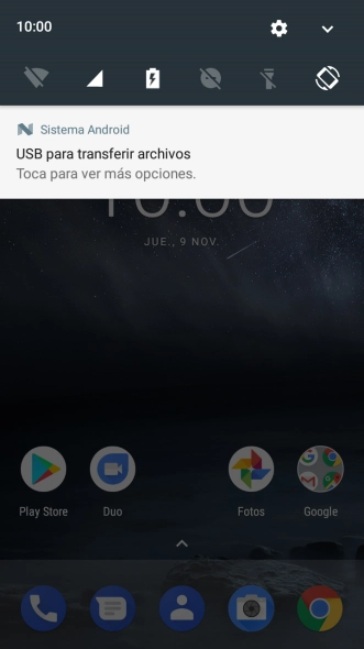 Pulsa el icono de conexiones. Pulsa el icono de conexiones.