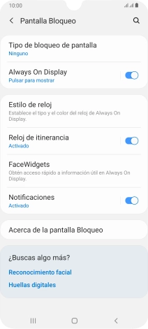 Pulsa la tecla de inicio para terminar y regresar a la pantalla de inicio.
