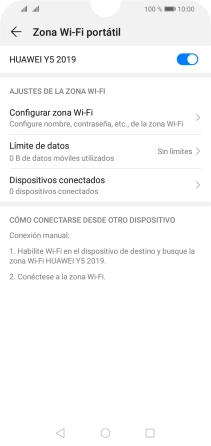 Pulsa la tecla de inicio para terminar y regresar a la pantalla de inicio.