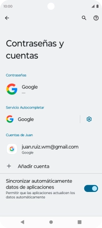 Pulsa la tecla de inicio para terminar y regresar a la pantalla de inicio.