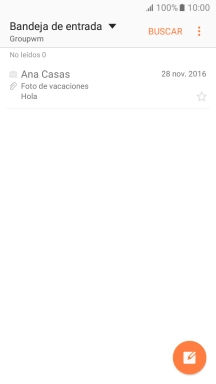 Pulsa la lista desplegable.