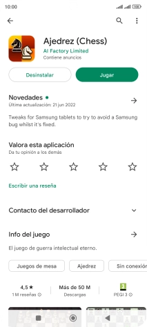 Pulsa Desinstalar. Pulsa Desinstalar.