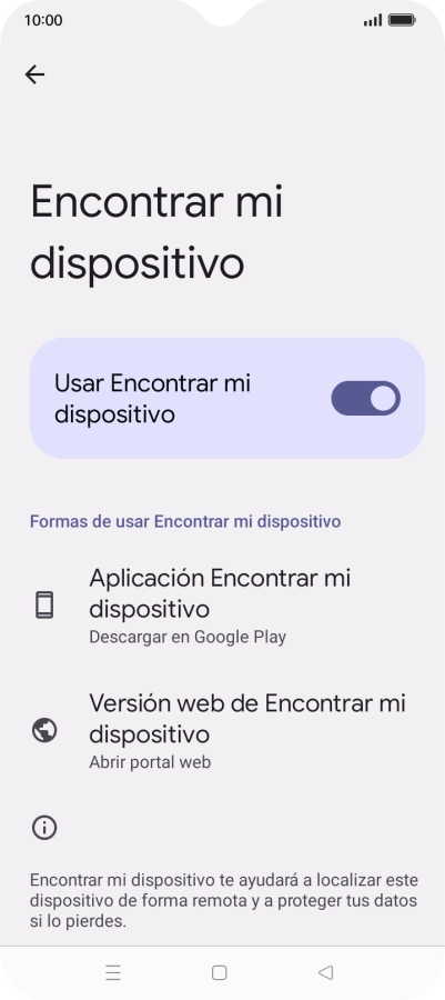 Pulsa la tecla de inicio para terminar y regresar a la pantalla de inicio.