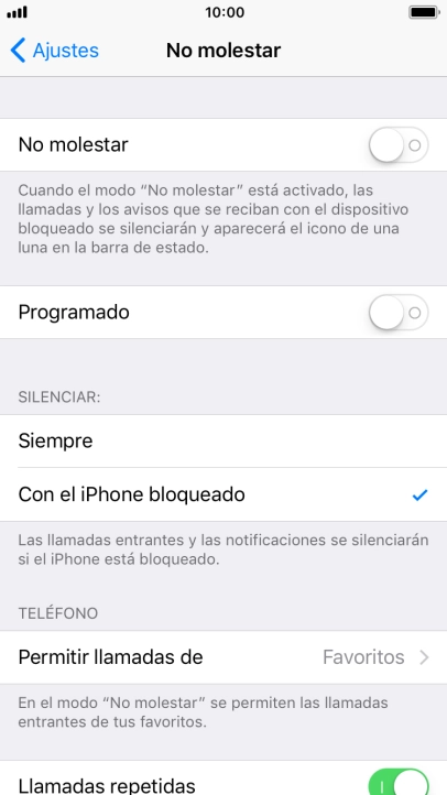 Pulsa el indicador junto a 