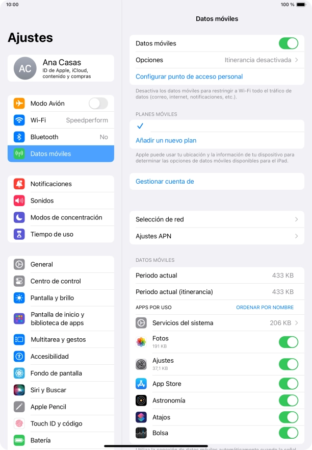 Pulsa Selección de red.
