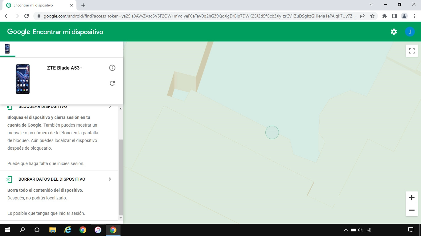Haz clic en BORRAR DATOS DEL DISPOSITIVO y sigue las indicaciones de la pantalla para eliminar todo el contenido de tu teléfono. Ten en cuenta que ya no podrás utilizar la función de 