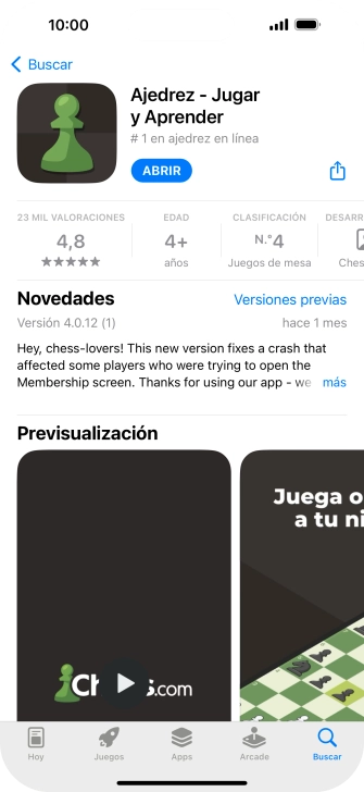 Desliza el dedo hacia arriba desde la parte inferior de la pantalla para terminar y volver a la pantalla de inicio.