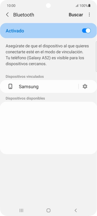Pulsa la tecla de inicio para terminar y regresar a la pantalla de inicio.