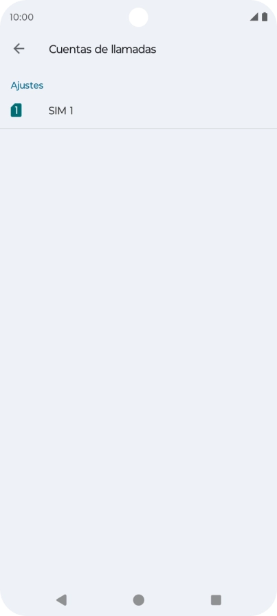 Pulsa el nombre de la tarjeta SIM.