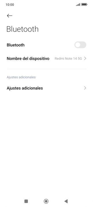 Pulsa el indicador junto a 